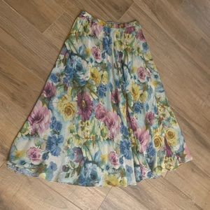 Floral Reversible Women's Skirt